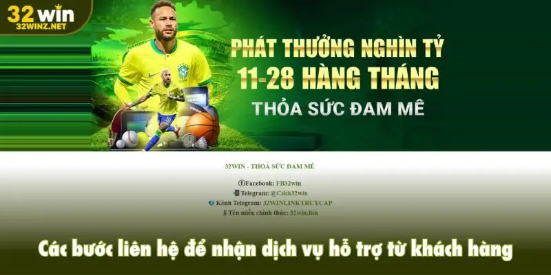 Các bước liên hệ để nhận dịch vụ hỗ trợ từ khách hàng