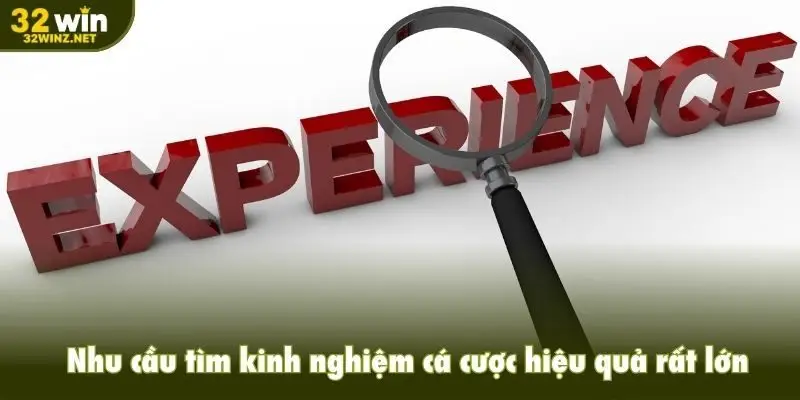 Nhu cầu tìm kinh nghiệm cá cược hiệu quả rất lớn từ thành viên hệ thống